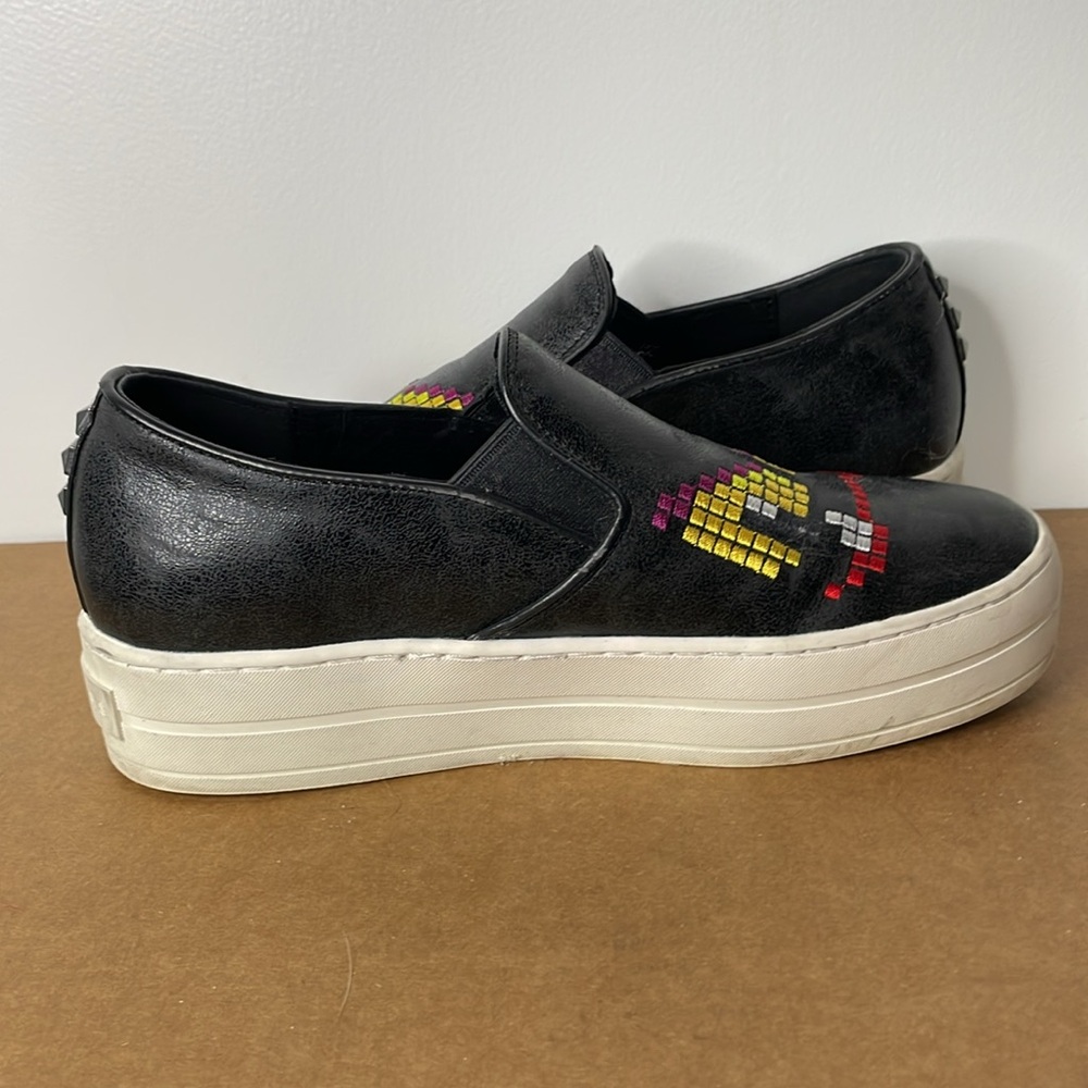 Sketchers Street GRIMACE rise fit black sneakers - Picture 6 of 8